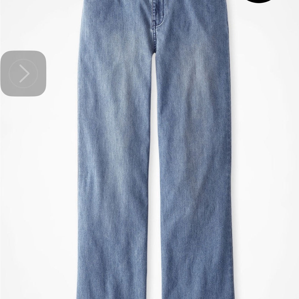 Coldwater Creek smooth and soft, lightweight denim trouser jeans, size 6 - Picture 7 of 10